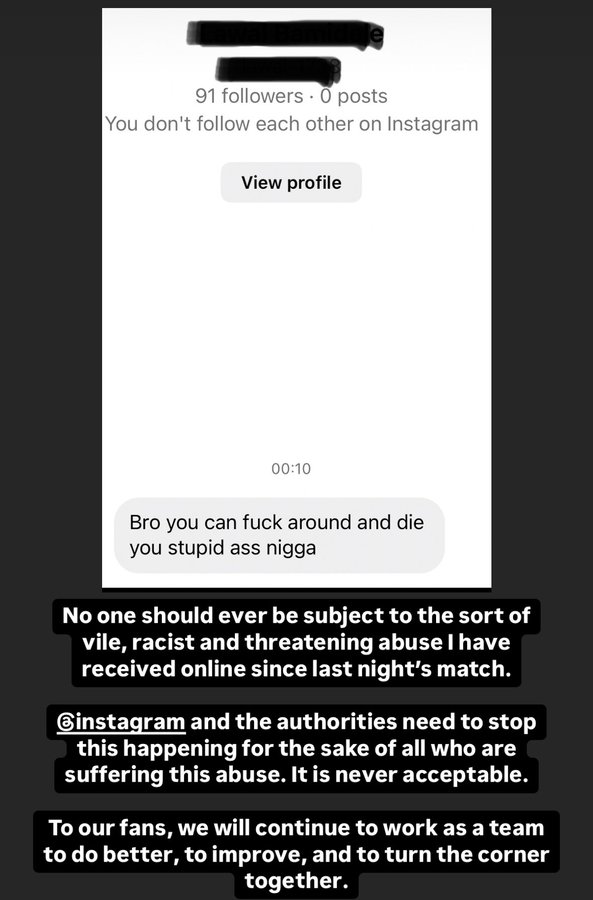 沃克发文回应网暴:任何人都不应该受到恶意威胁辱骂